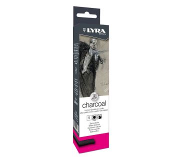 Lyra Charcoal Doğal Kömür Thick 7-9mm x 13cm 5'li Kutu