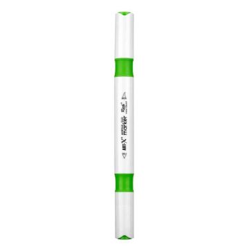Rich Art-X Acrylic Duo Marker Çift Uçlu Su Bazlı Boyama Kalemi No:47 Açık Yeşil