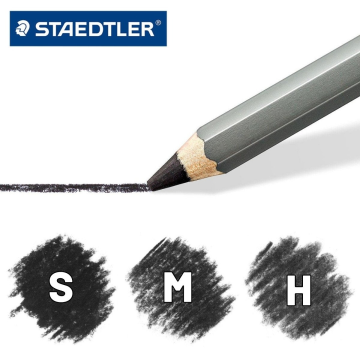 Staedtler Mars Lumograph Dereceli Kömür Kalem Seti 4lü