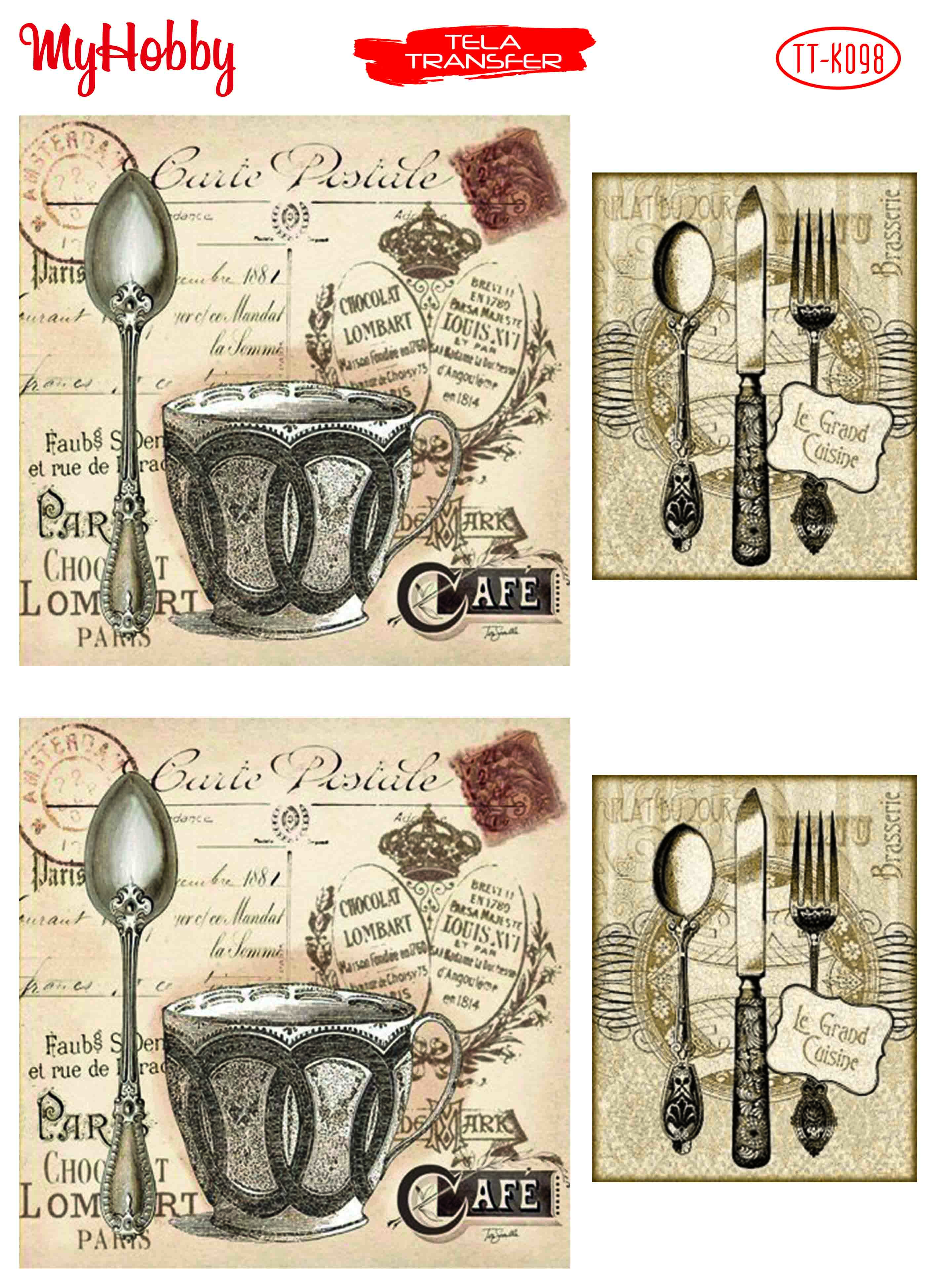 My Hobby Tela Transfer 25*35 cm TTK-98