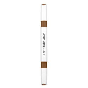 Rich Art-X Acrylic Duo Marker Çift Uçlu Su Bazlı Boyama Kalemi No:208 Kahverengi