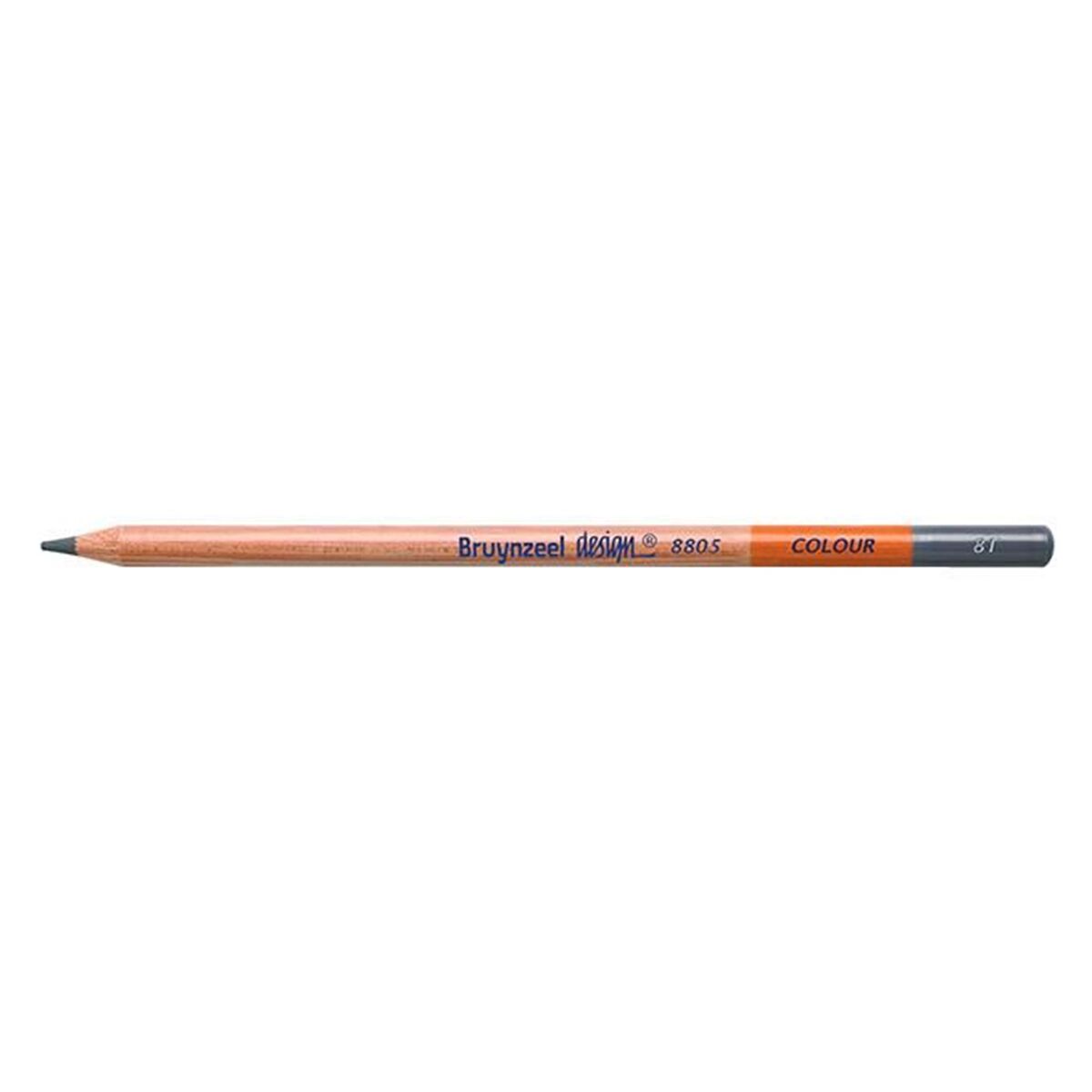 Bruynzeel Design Colour Kuru Boya Kalemi 81-Mid Brown Grey