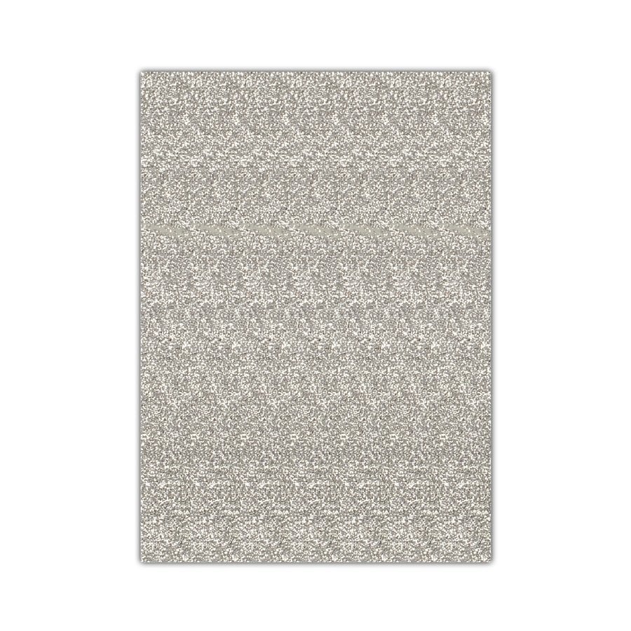 Simli Yapışkanlı Eva 50x70 cm Gümüş