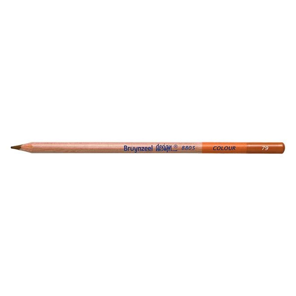 Bruynzeel Design Colour Kuru Boya Kalemi 79-Burnt Ochre