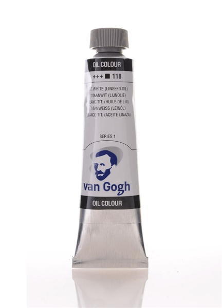 Talens Van Gogh Yağlı Boya 40 ml Seri 1 (118 Titanium White-Linseed Oil))