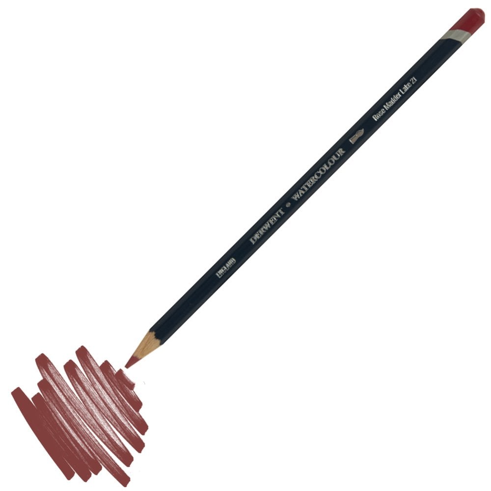 Derwent Watercolour Suluboya Kalemi 21 Rose Madder Lake