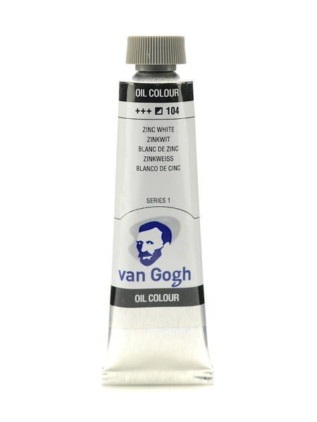 Talens Van Gogh Yağlı Boya 40 ml Seri 1 (104 Zinc White)