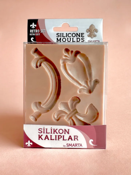 Smarta Silikon Kalıp Retro Seti
