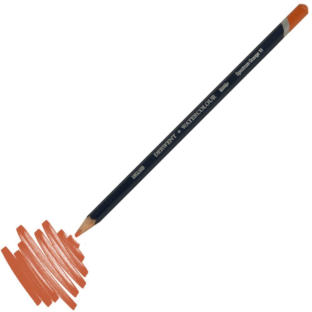 Derwent Watercolour Suluboya Kalemi 11 Spectrum Orange