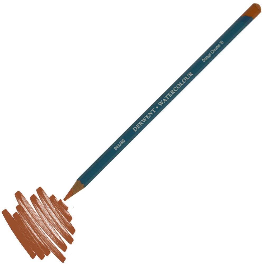 Derwent Watercolour Suluboya Kalemi 10 Orange Chrome