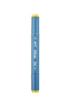 Rich Art-X Sketch Marker Duo Çift Uçlu Marker Kalem 618 Yellow Green