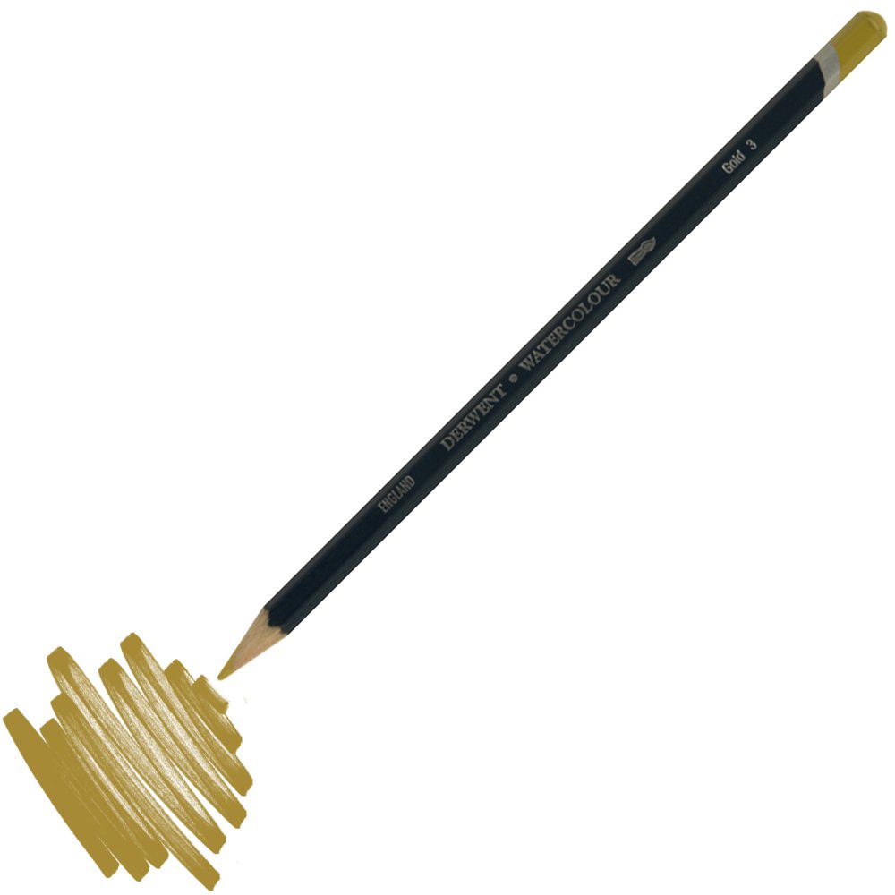 Derwent Watercolour Suluboya Kalemi 03 Gold