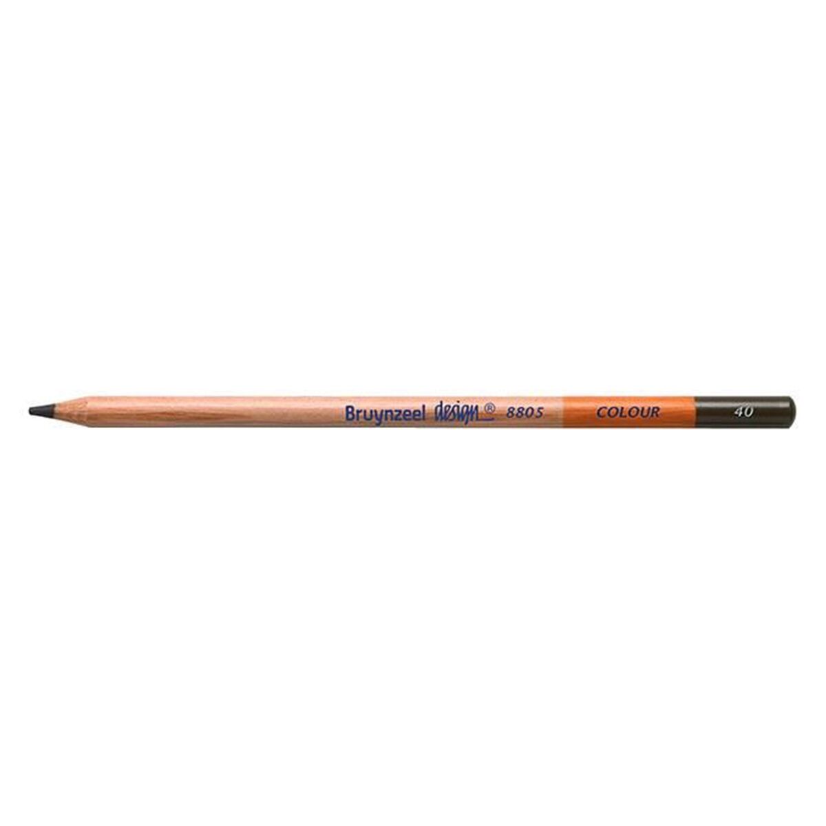 Bruynzeel Design Colour Kuru Boya Kalemi 40-Umber