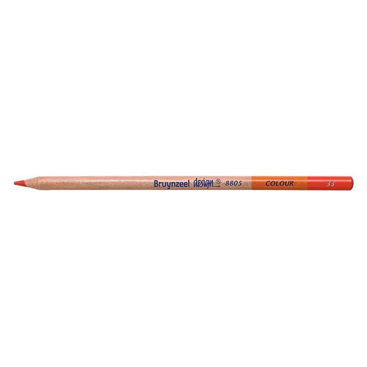Bruynzeel Design Colour Kuru Boya Kalemi 33-Deep Red