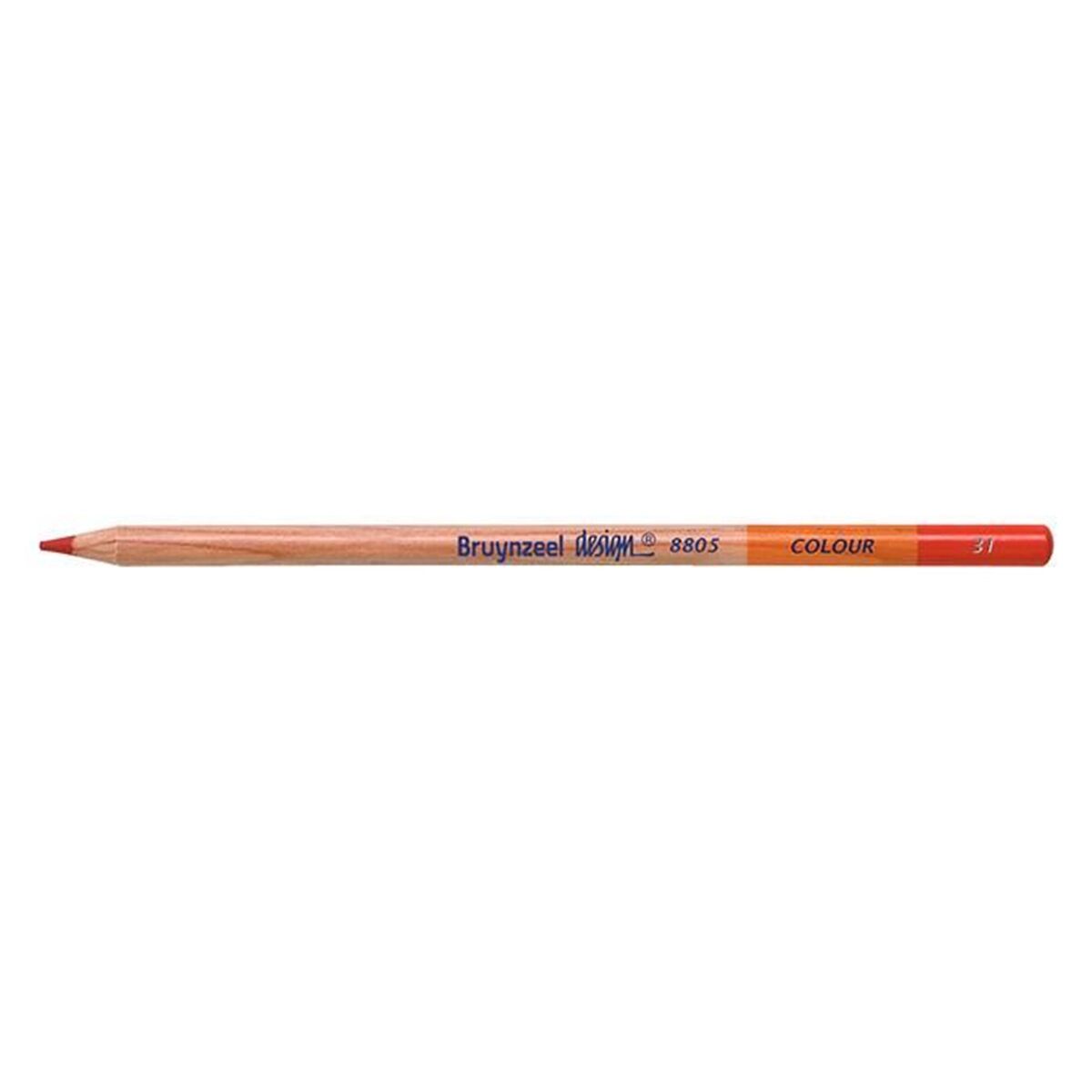 Bruynzeel Design Colour Kuru Boya Kalemi 31-Vermilion