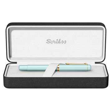 Scrikss 419 Dolma Kalem Mint Yeşili Lüks Kutuda