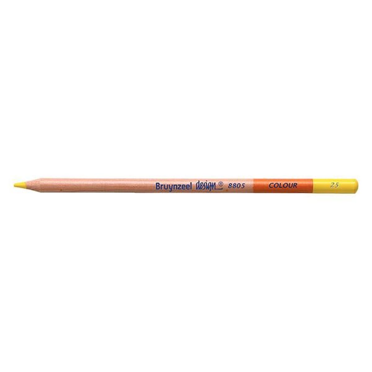 Bruynzeel Design Colour Kuru Boya Kalemi 25-Lemon Yellow