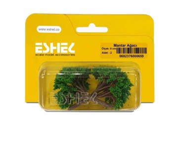 Eshel Maket Mantar Ağacı 2'li Set 6 cm