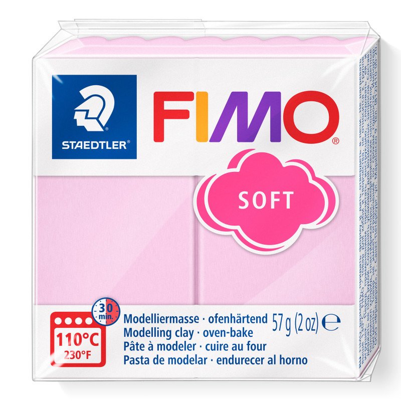 Staedtler Fimo Soft Polimer Kil 57 Gr. 205 Light Pink