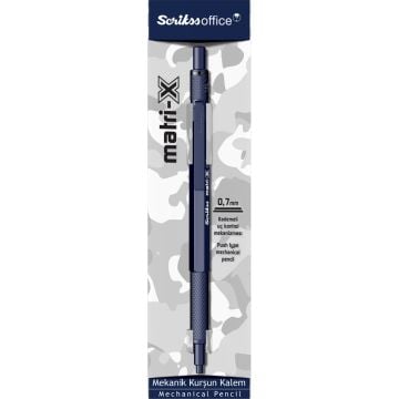 Scrikss Matri X Mekanik Kurşun Kalem 0.7mm Lacivert