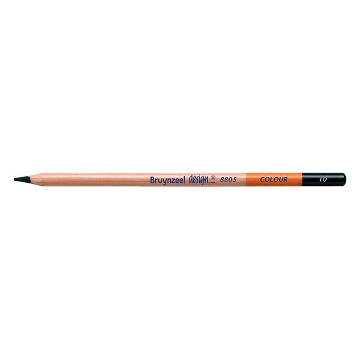 Bruynzeel Design Colour Kuru Boya Kalemi 10-Black