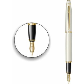 Scrikss Özel 35 Dolmakalem Beyaz Altın M Uç