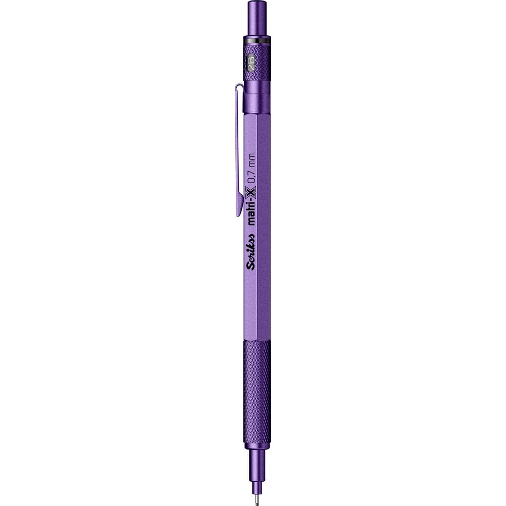 Scrikss Matri X Mekanik Kurşun Kalem 0.7mm Metalik Mor