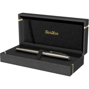 Scrikss 38 Dolmakalem Karbon Gri M Uç Lüks Kutuda