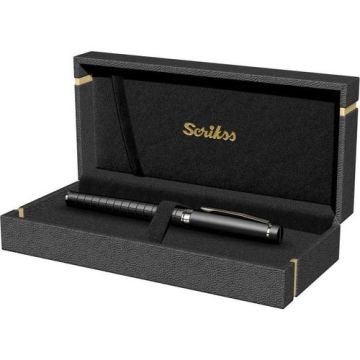 Scrikss 38 Dolmakalem Mat Siyah M Uç Lüks Kutuda