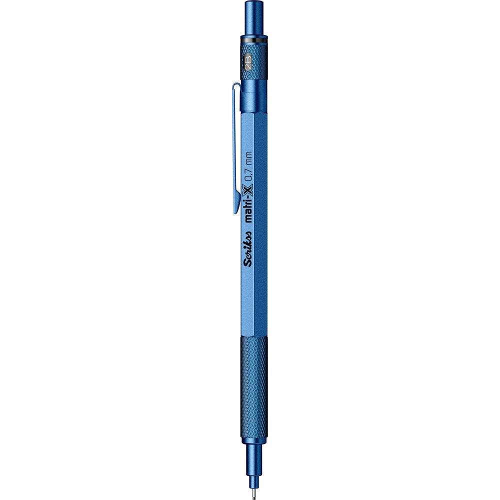 Scrikss Matri X Mekanik Kurşun Kalem 0.7mm Metalik Mavi