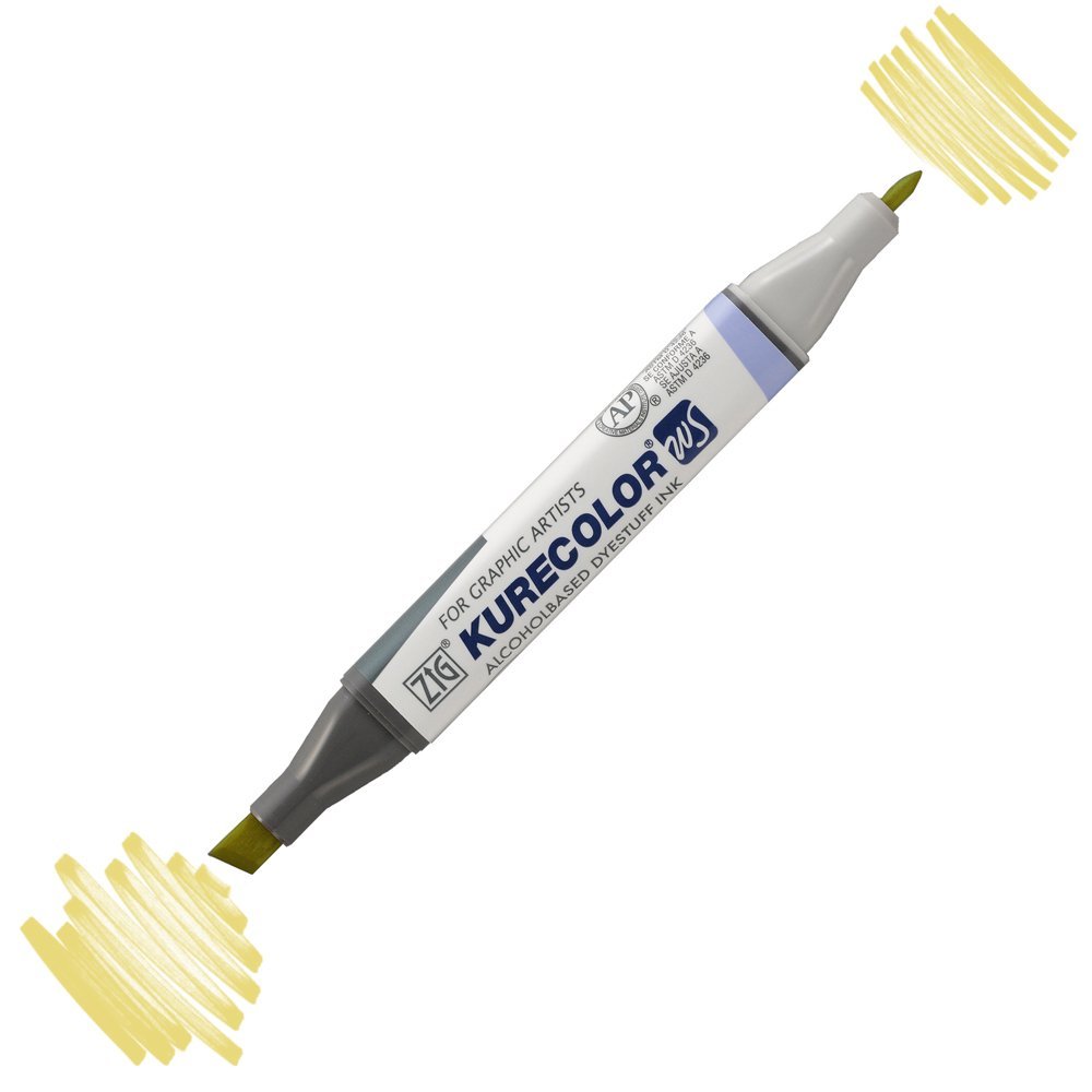 Zig Kurecolor Kc3000 Twin S Marker Kalem 140 Mellow Yellow
