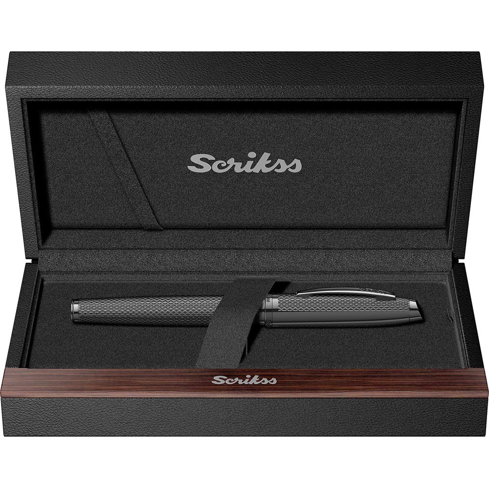 Scrikss Özel 390 Dolmakalem Mat Siyah M Uç