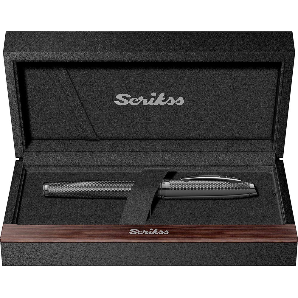 Scrikss Özel 390 Dolmakalem Mat Siyah M Uç