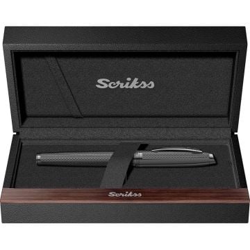 Scrikss Özel 390 Dolmakalem Mat Siyah M Uç