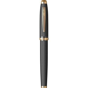 Scrikss Özel 390 Dolmakalem Mat Siyah Altın M Uç