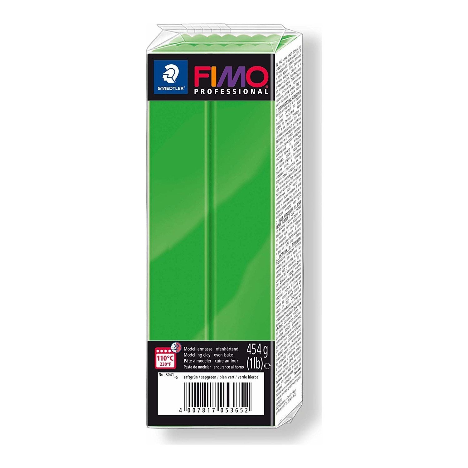 Staedtler Fimo Professional Polimer Kil 454 Gr. 5 Yeşil