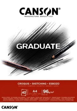 Canson Graduate Eskiz Defteri A4 96gr 40 Yaprak