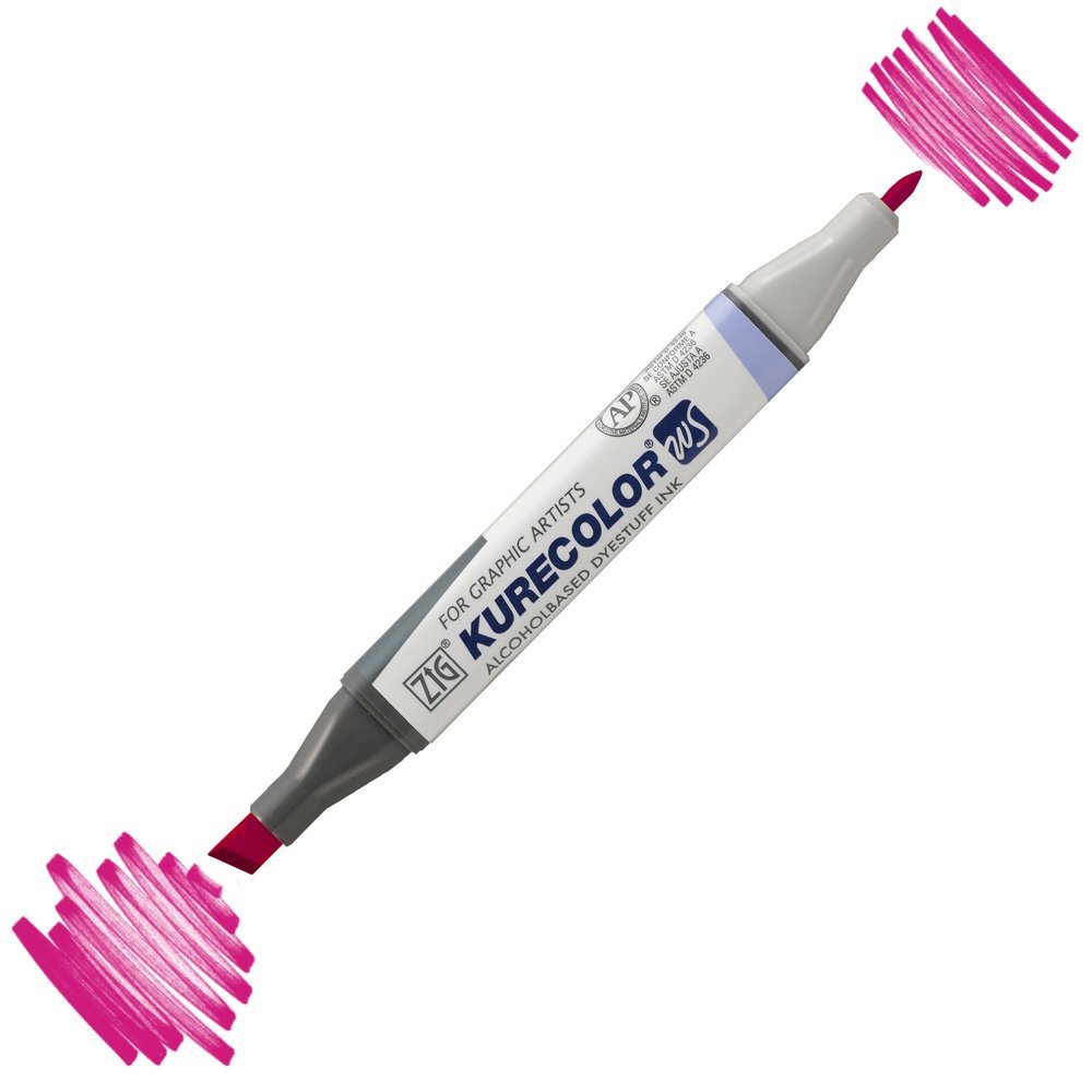 Zig Kurecolor Kc3000 Twin S Marker Kalem 229 Dark Pink