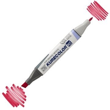 Zig Kurecolor Kc3000 Twin S Marker Kalem 266 Wine Red