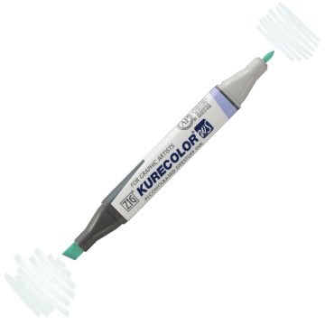 Zig Kurecolor Kc3000 Twin S Marker Kalem 330 Pale Blue