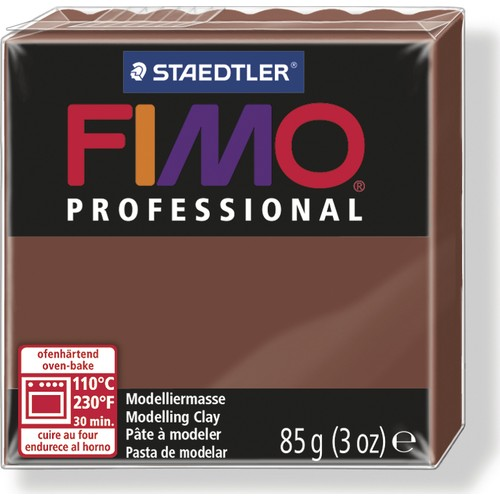 Staedtler Fimo Profesyonel Modelleme Kili 85gr. 77 Çikolata