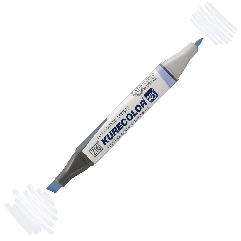 Zig Kurecolor Kc3000 Twin S Marker Kalem 350 Ice Blue