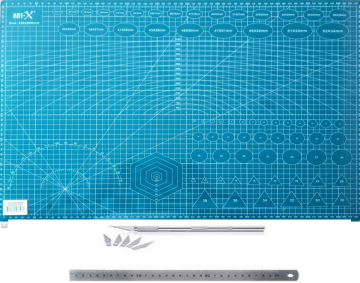 Ümraniye Hobi Sanat Kesim Matı Seti A2 45*60 cm Cetvel+Kretuar