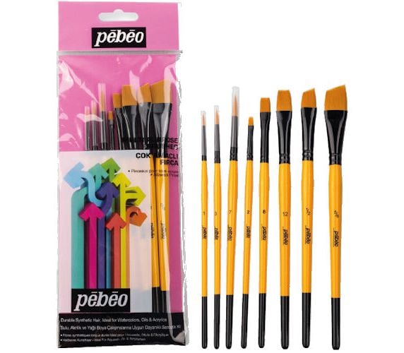Pebeo Karma Fırça Seti 8'li Set-6