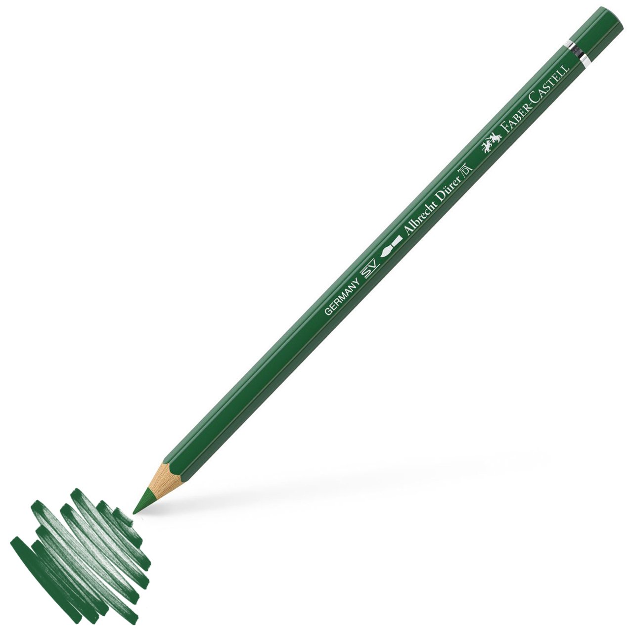 Faber Castell Albrecht Dürer Aquarell Boya Kalemi 167 Permanent Green Olive