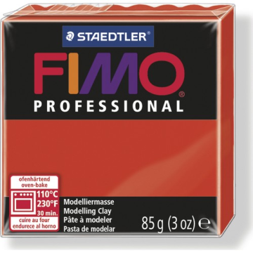 Staedtler Fimo Profesyonel Modelleme Kili 85gr. 200 Saf Kırmızı