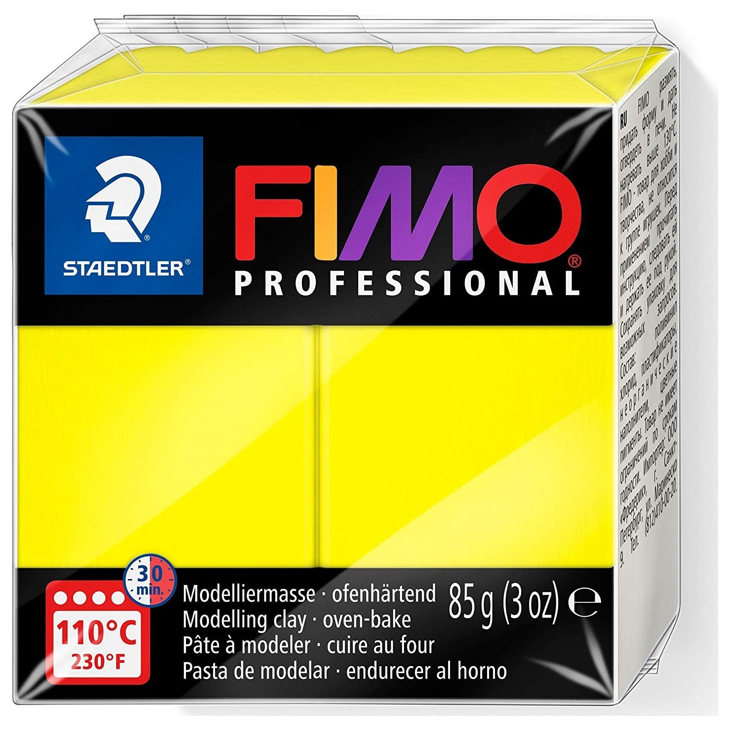Staedtler Fimo Profesyonel Modelleme Kili 85gr. 1 Limon Yeşili