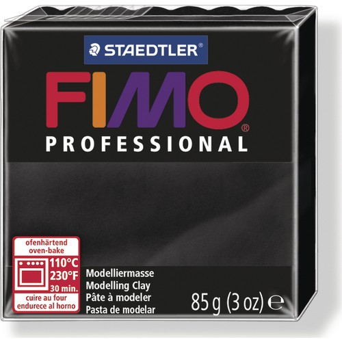Staedtler Fimo Profesyonel Modelleme Kili 85gr. 9 Siyah