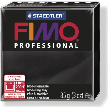 Staedtler Fimo Profesyonel Modelleme Kili 85gr. 9 Siyah