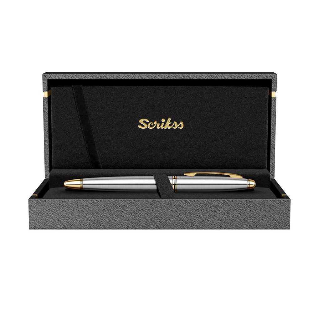 Scrikss 88 Dolma Kalem Gold Krom Lüks Kutuda